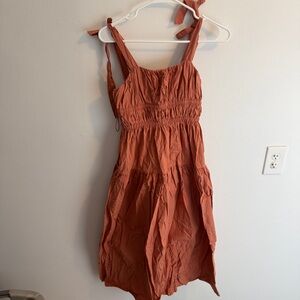 VICI tie strap dress